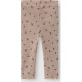 Merino Wol Legging - Mid-Waist - Slim Fit - Met Kanten Boordjes