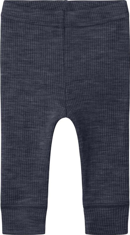 Legging - Zwart - Wol - Elastische Taille - Slim Fit