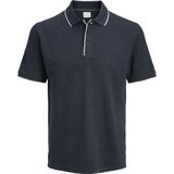 JACK & JONES - Jprcclogan - Polo - Marineblauw - 1 Stuk