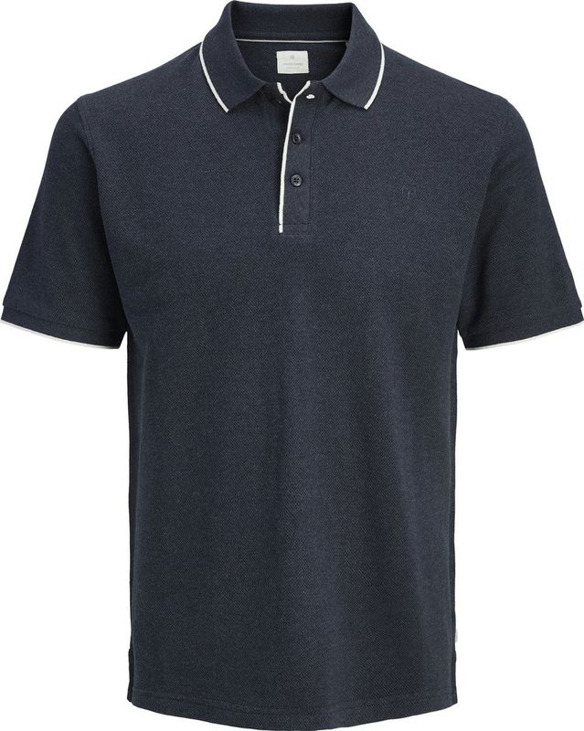 JACK & JONES - Jprcclogan - Polo - Marineblauw - 1 Stuk