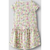 Jerseyjurken - Print - Ronde Hals - Korte Mouwen - Regular Fit