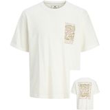 JACK & JONES Jprblumax - T-shirt - Cloud Danser - Katoen - 1 stuk