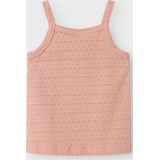 Top - Vierkante Hals - Mouwloos - Jersey Met Structuur - Loose Fit