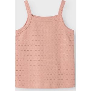 Top - Vierkante Hals - Mouwloos - Jersey Met Structuur - Loose Fit