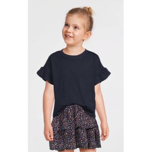 T-shirt - Ronde Hals - Korte Mouwen - Boxy Fit - Jersey - Kinderen