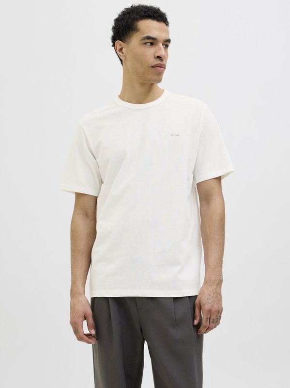 Jack & Jones - JPRBlualves - T-shirt - Wit - Gerecycled Materiaal