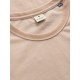 Jack & Jones - Premium Shirt - Nude - Kwartmouw - Ronde Hals