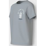 T-shirt - Regular Fit - Korte Mouwen - Jersey - Rubberen Print