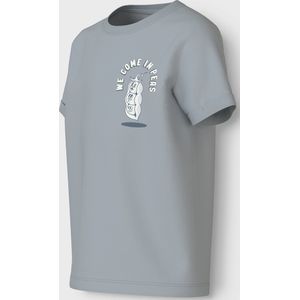 T-shirt - Regular Fit - Korte Mouwen - Jersey - Rubberen Print