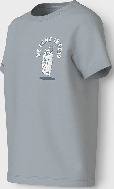 T-shirt - Regular Fit - Korte Mouwen - Jersey - Rubberen Print