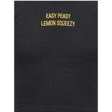 Crop Top - Catchy Tekst - Comfy Fit - Zomer