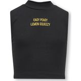 Crop Top - Catchy Tekst - Comfy Fit - Zomer