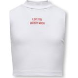 KIDS ONLY GIRL - Mouwloze Top - Katoen - Regular Pasvorm