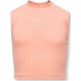 KIDS ONLY GIRL - Mouwloze Top - Zacht Katoen - Voor Meisjes