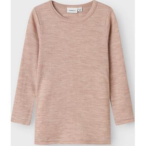 Top - Wol - Lange Mouwen - Ronde Hals - Regular Fit