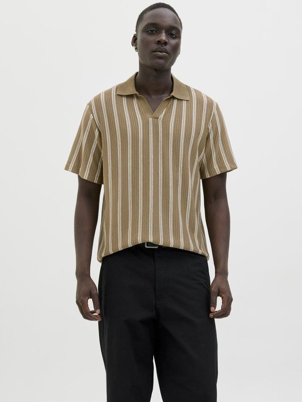 Jack & Jones - JPRBluharry - Gebreide Trui - Brokaat / Wit