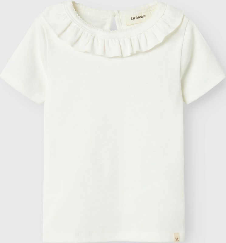 LIL' ATELIER - T-shirt - Ecru - Katoen