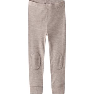 Merinowol - Legging - Zwart - Wol - Elastische Taille