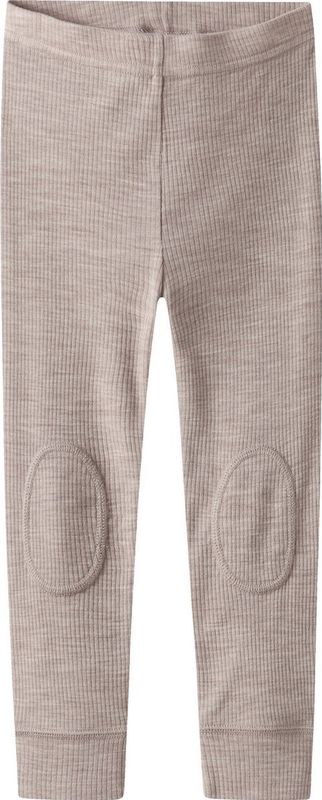 Merinowol - Legging - Zwart - Wol - Elastische Taille