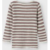 Needle Drop - Top - Print - Ronde Hals - Lange Mouwen - Kantdetail