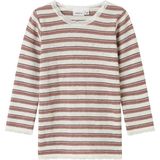 Needle Drop - Top - Print - Ronde Hals - Lange Mouwen - Kantdetail