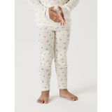 Needle Drop - Legging - Print - Kantdetail - Elastische Taille - Patches op de Knieën