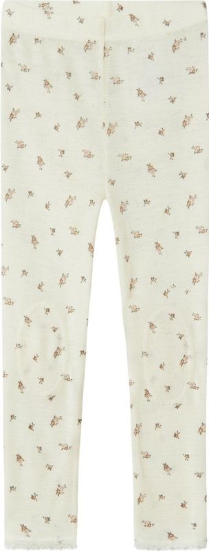 Needle Drop - Legging - Print - Kantdetail - Elastische Taille - Patches op de Knieën