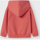 NAME IT Meisjes Nmfvalonny Ls Nreg SWE Card Wh Unb, Spiced Coral, 92