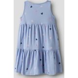 Jerseyjurken - Gevoerd - Ronde Hals - Mouwloos - All-over Patroon