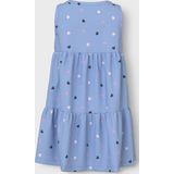 Jerseyjurken - Gevoerd - Ronde Hals - Mouwloos - All-over Patroon