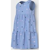 Jerseyjurken - Gevoerd - Ronde Hals - Mouwloos - All-over Patroon