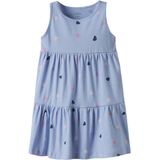 Jerseyjurken - Gevoerd - Ronde Hals - Mouwloos - All-over Patroon