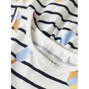 Name It - Nmfvigga - Spencer - Wit - Voor Kinderen - Korte Robe