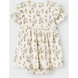 Romper - Jurk - Jersey - All-over Print - Korte Mouwen