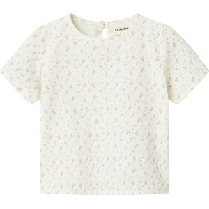 Lil' Atelier - NbfHailey - T-Shirt - Coconut Melk - Katoen