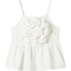 Top - Geweven Stof - Mouwloos - U-hals - Ruches