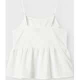 Tops - Geweven Top - Mouwloos - U-hals - Ruches