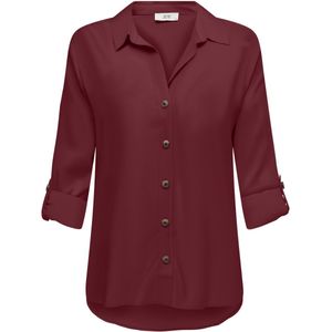 JDY blouse donkerrood