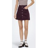 Vila - Rok Viellette Hw Midi Skirt - Fig - 100% Polyester