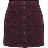 Vila - Rok Viellette Hw Midi Skirt - Fig - 100% Polyester