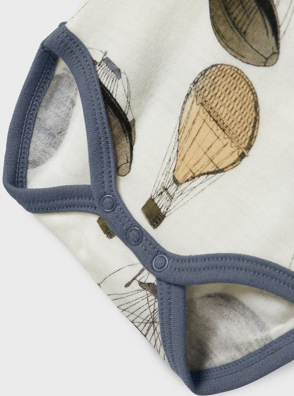 Merino Wol - Romper - Zacht - Drukknoopsluiting - Lange Mouwen