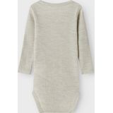 Body - Wit - Wol - Lange Mouwen