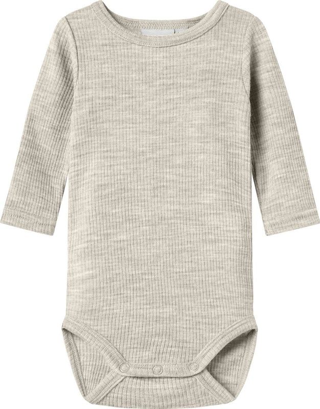 Body - Wit - Wol - Lange Mouwen