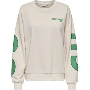 Only - CHICAGO - Sweater - Ecru - Katoen/Polyester