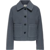 JDY - Jas - Gespreide Kraag - Lange Mouwen - Knoopsluiting - Voorzakken