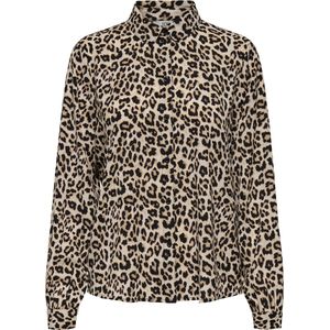 Jacqueline de Yong - Jdybrooke Shirt Wvn Noos - Blouse - Pumice Stone/Leo
