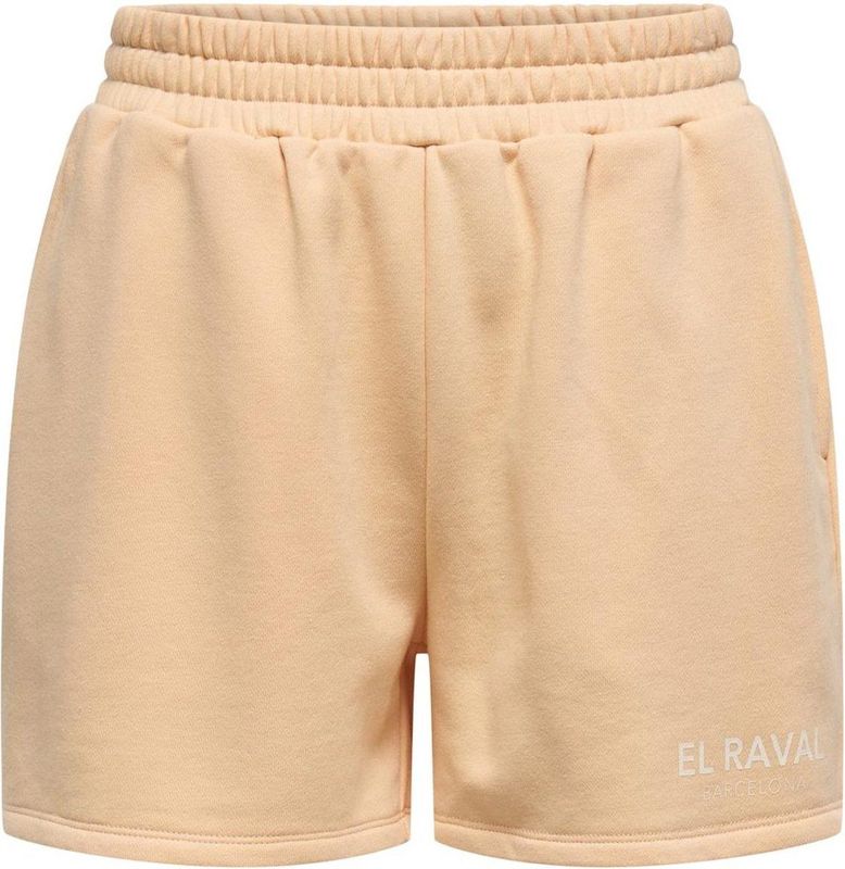 ONLY - Korte Broek - Licht Oranjegeel - Katoen