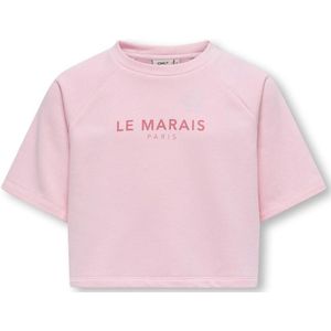 KIDS ONLY GIRL - Sweater - Roze - Gebreid - Katoen en Polyester Mix