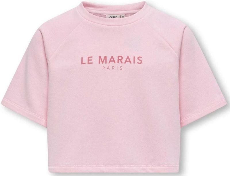 KIDS ONLY GIRL - Sweater - Roze - Gebreid - Katoen en Polyester Mix