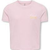Only - KOGannbel - T-shirt - Roze - Korte Mouwen